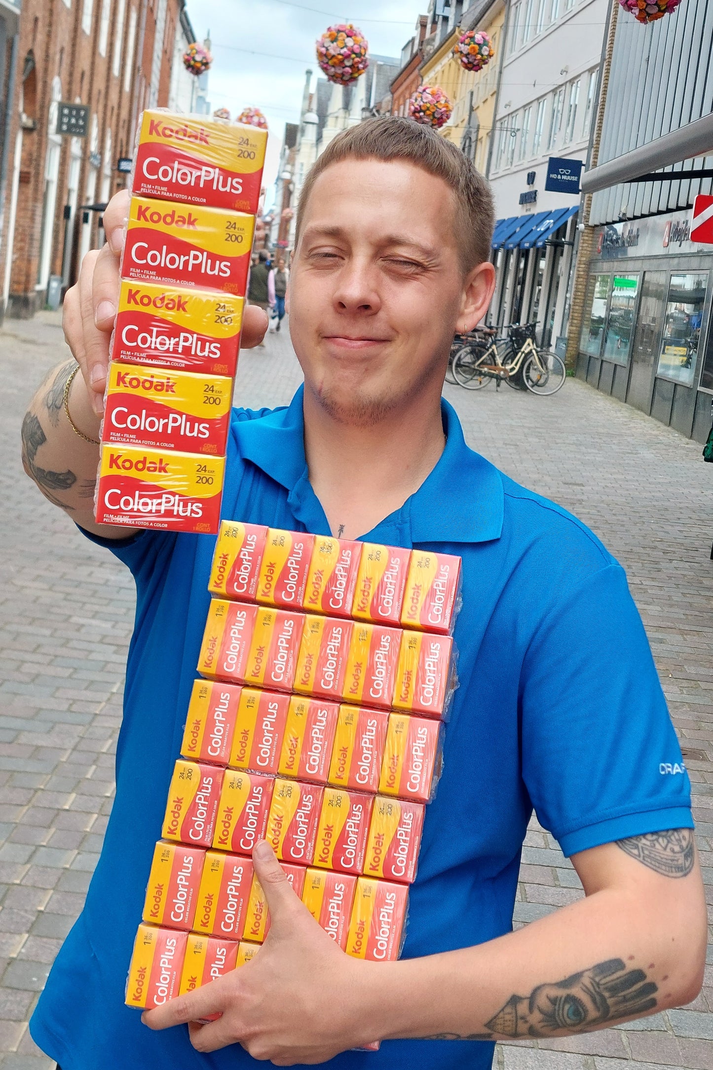 10 stk Kodak Colorplus iso 200 36 exp